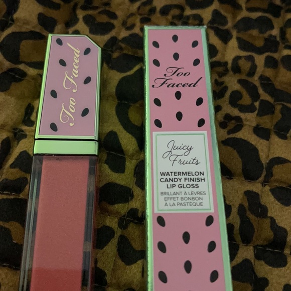 Too Faced: Juicy Fruits Candy Finish Lipgloss: NEW - Picture 2 of 3